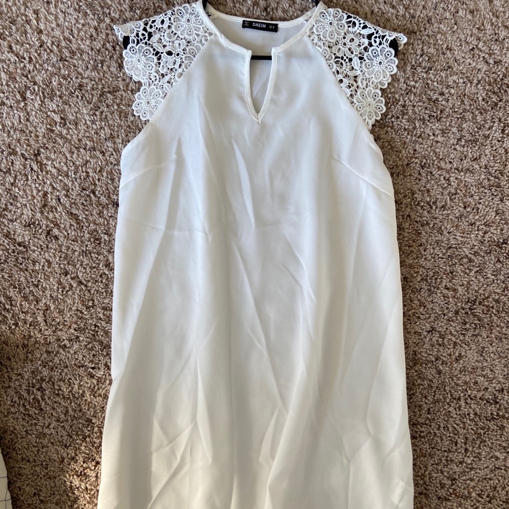 White dress